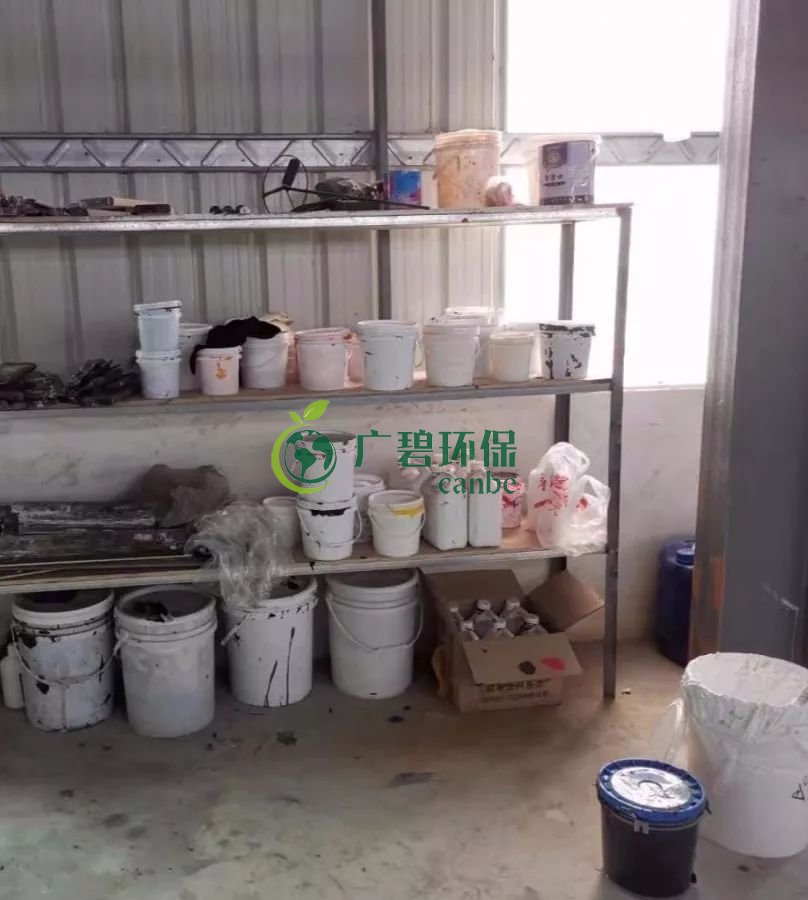 佛山市大瀝鎮強製關（guān）停一（yī）違法廢（fèi）水排放印花作坊 (圖2)